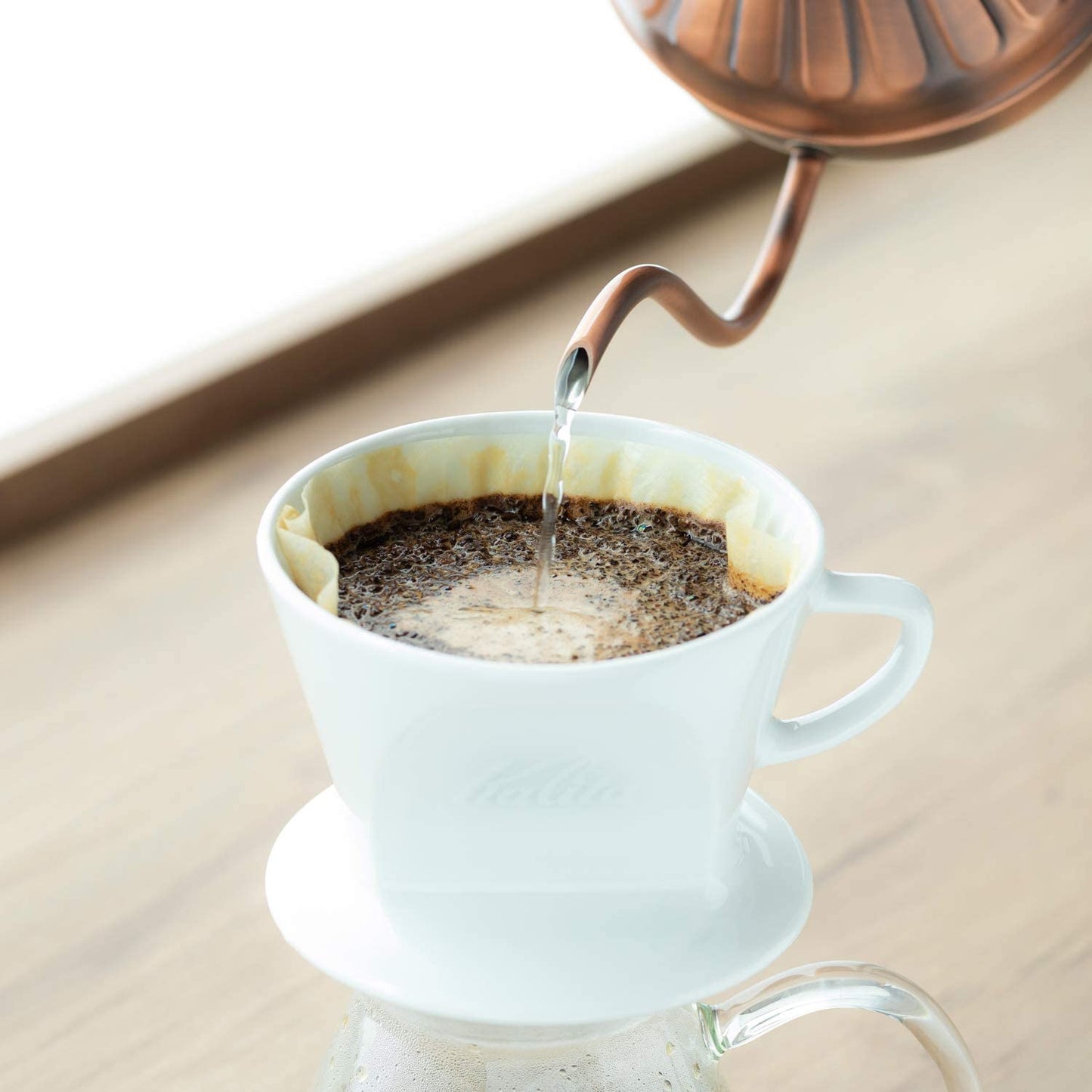 Kalita 銅製手沖壺 カリタ コーヒーポット ドリップ式専用 銅 900ml