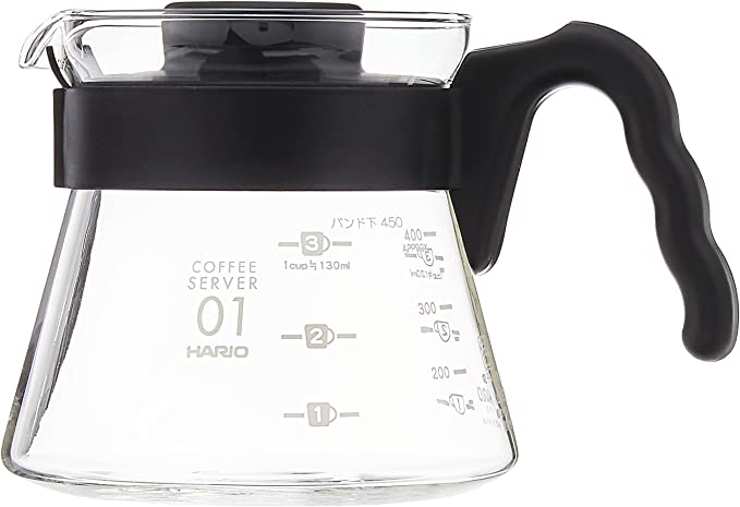 HARIO V60-01 Coffee Server 咖啡分享壺 VCS-01, 450ml