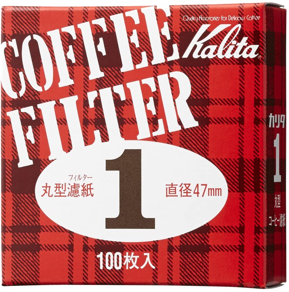 Kalita 丸型 (圓形濾紙) 100張 47mm, 56mm, 60mm, 68mm. (少量現貨)