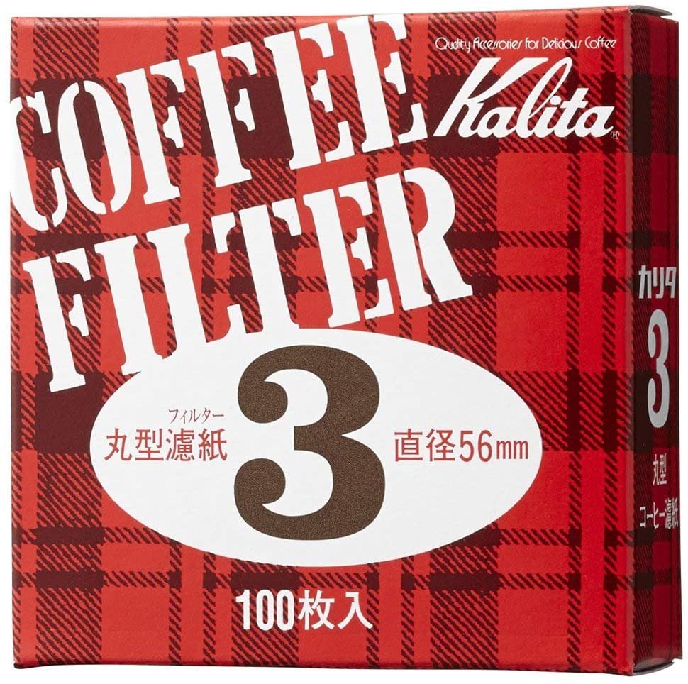 Kalita 丸型 (圓形濾紙) 100張 47mm, 56mm, 60mm, 68mm. (少量現貨)