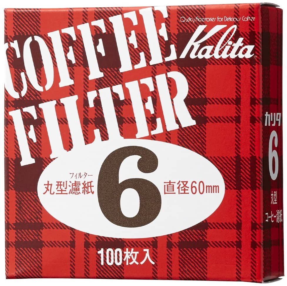 Kalita 丸型 (圓形濾紙) 100張 47mm, 56mm, 60mm, 68mm. (少量現貨)