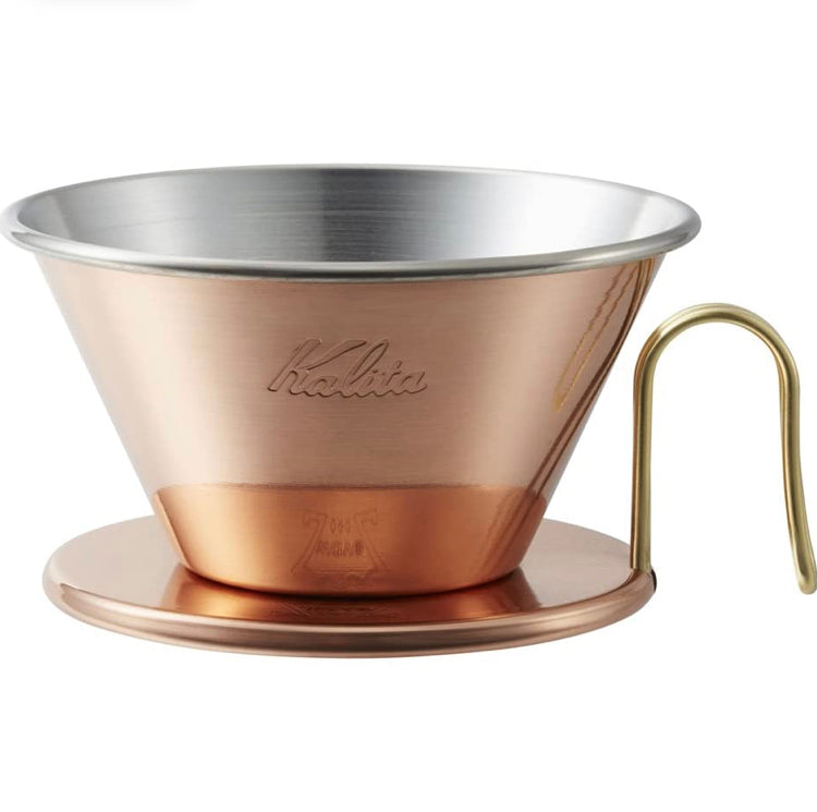 Kalita WDC-185 Copper Wave Dripper 2-4人 銅製濾杯