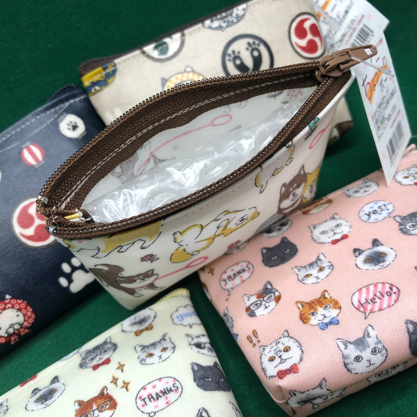 日本製 可愛動物散紙包