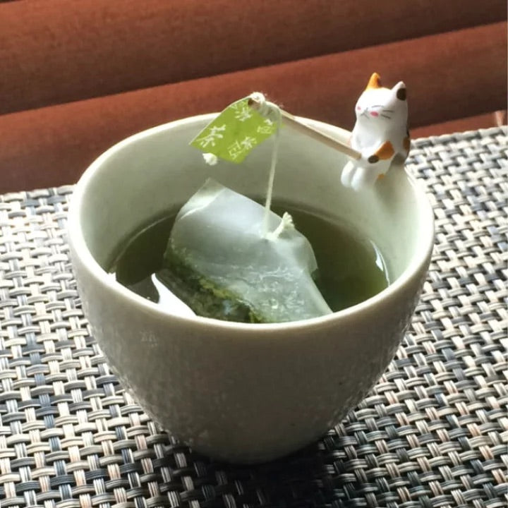 在釣魚的貓 貓貓杯懸子