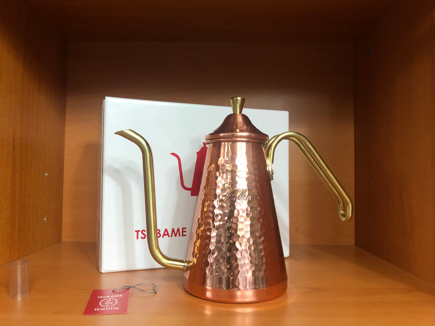 Kalita 銅製手沖壺 カリタ コーヒーポット スリム 0.7L TSUBAME&Kalita 700CU