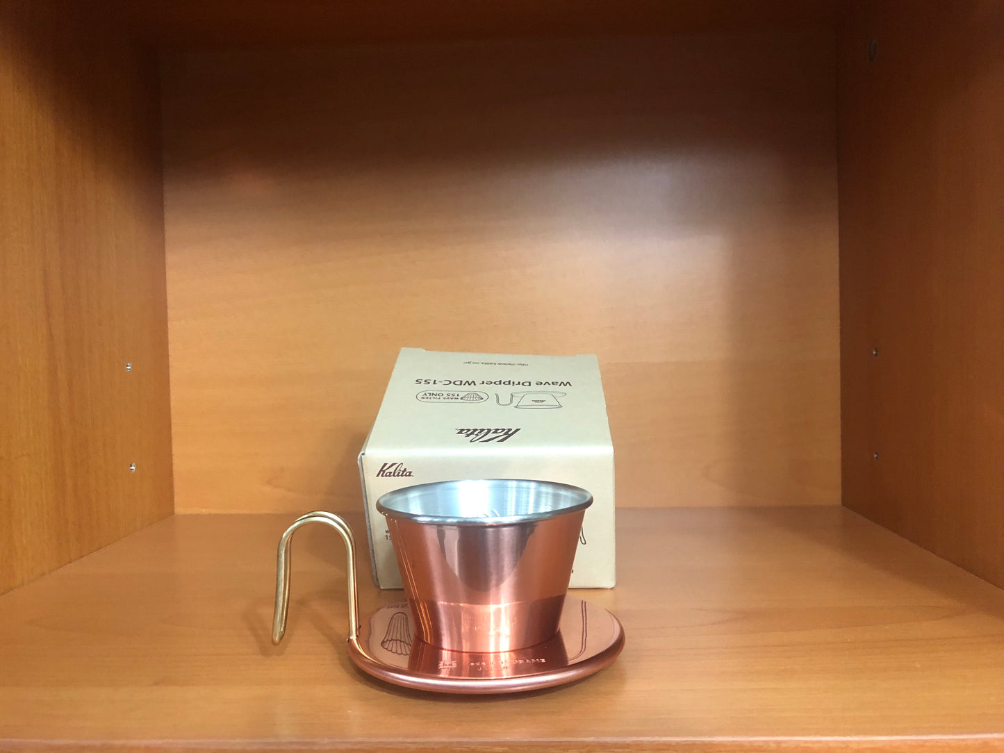 Kalita WDC-155 Copper Wave Dripper 1-2人 銅製濾杯