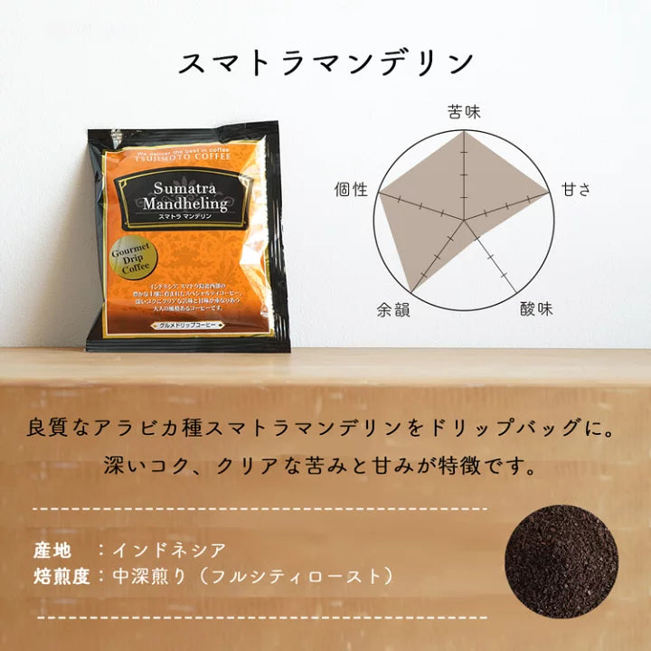 辻本珈琲混合挂耳包Tsujimoto Coffee Mixed Dripbags (大阪)