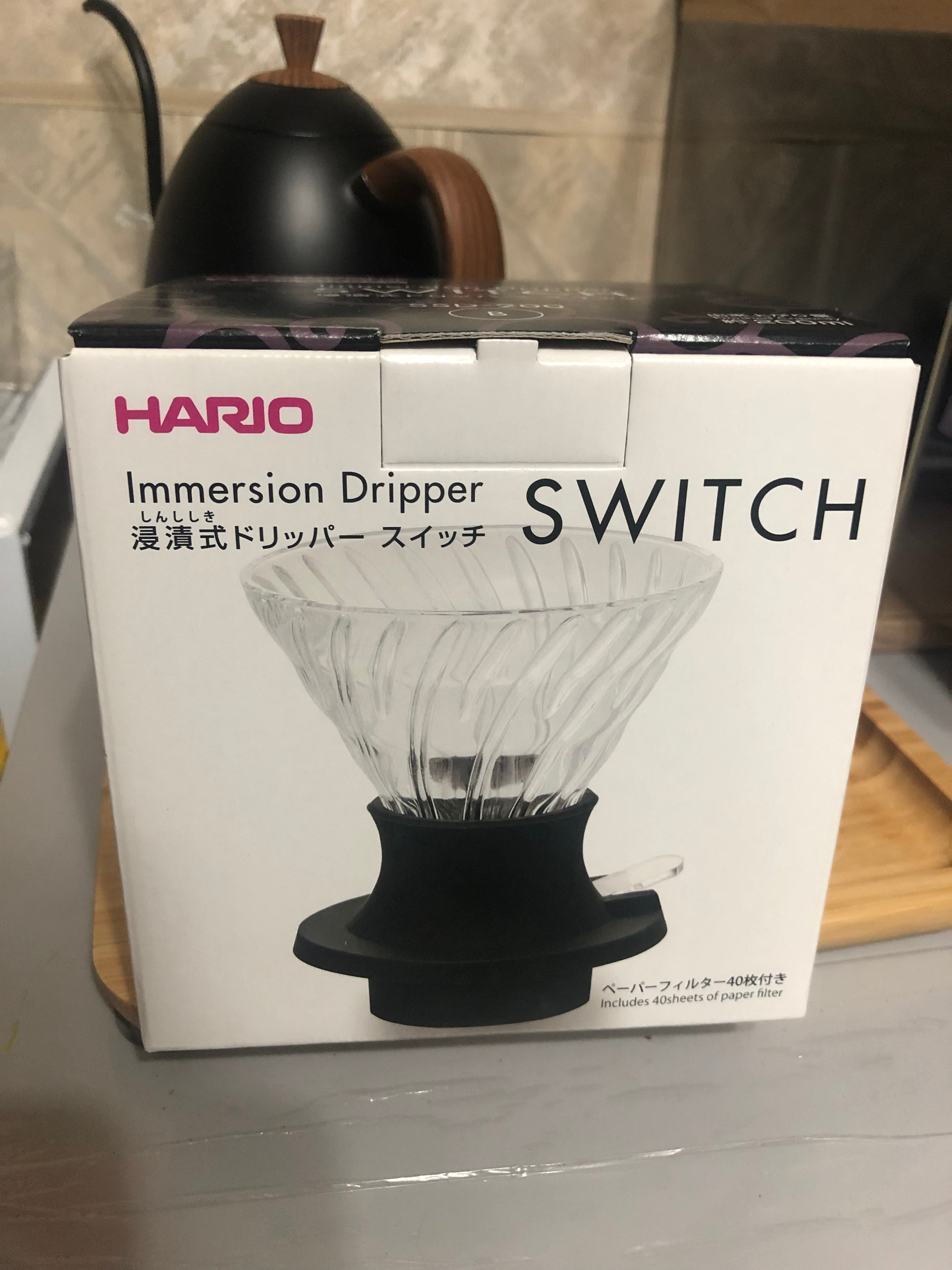 HARIO Switch Dripper 浸漬式濾杯（SSD-200-B）